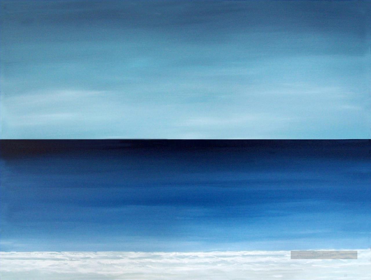 paysage marin abstrait 097 Peintures à l'huile